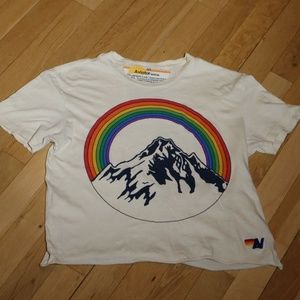 Chasing Rainbows Aviator Nation Boyfriend Tee